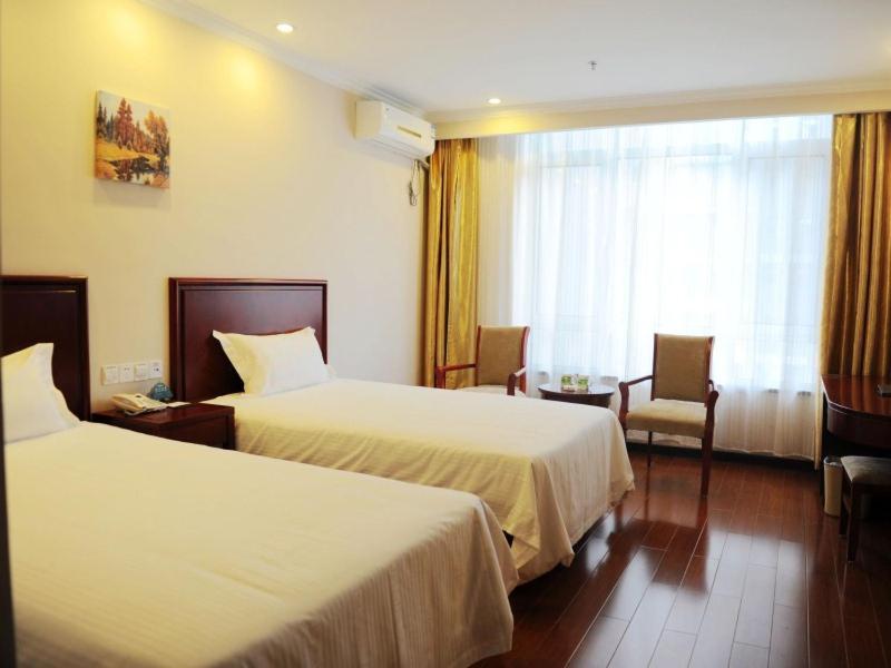 Greentree Inn Hebei Qinhuangdao Peace Avenue Express Hotel Exterior foto
