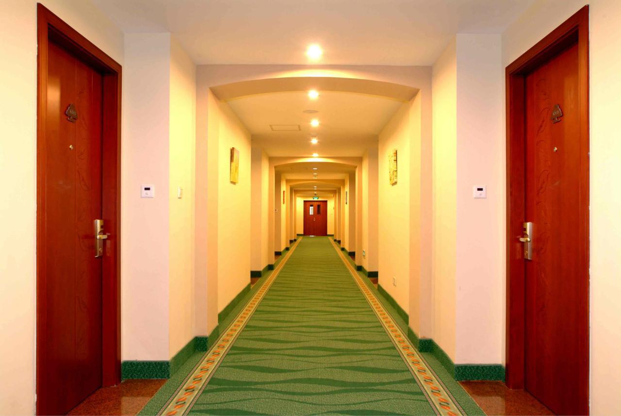 Greentree Inn Hebei Qinhuangdao Peace Avenue Express Hotel Exterior foto